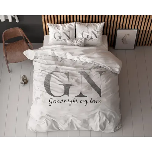 Sleeptime Dekbedovertrek Goodnight Zilver