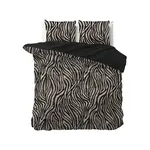 Sleeptime Dekbedovertrek Zebra icon Zwart