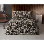 Sleeptime Dekbedovertrek Zebra icon Zwart