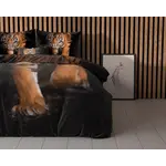 Sleeptime Dekbedovertrek Tiger icon Zwart
