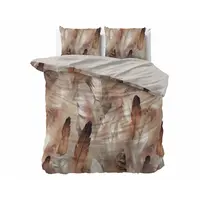 Dreamhouse Dekbedovertrek Feathura Taupe