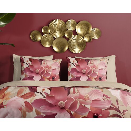 Descanso Dekbedovertrek Chaja katoen-satijn nr.33322 zand