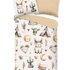 Good morning Dekbedovertrek Lux nr.33306 multi