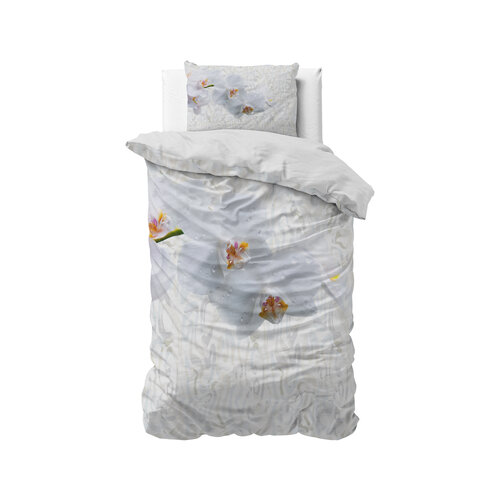 Sleeptime Dekbedovertrek Orchid Wit