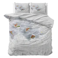 Sleeptime Dekbedovertrek Orchid Wit