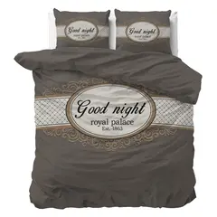Sleeptime Dekbedovertrek Royal Palace Taupe
