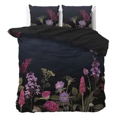 Sleeptime Dekbedovertrek Feline Zwart