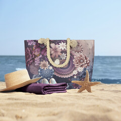 HIP Strandtas HIP 43x60 cm no.33138 multi