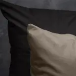 Sleeptime Dekbedovertrek Velvet uni Taupe/Grijs