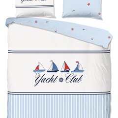 Good morning Dekbedovertrek Yachtclub nr.33269 blauw