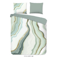 Good morning Dekbedovertrek Quincy nr.10110 sage
