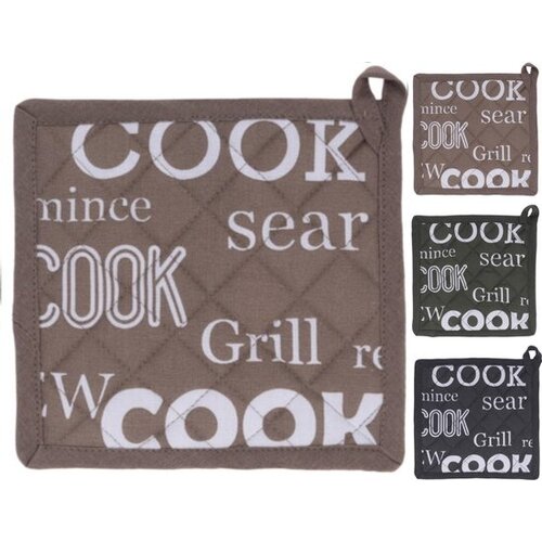 Koopman Pannenlap 20x20cm 3ass Kleur