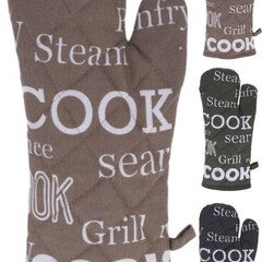Koopman 3 Stuks Ovenwanten 18x32cm 3ass Kleur