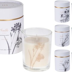 Koopman 3 Pack -Geurkaars In Glas 8x10cm 3ass