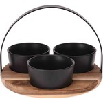 Koopman Serveerset Aardewerk 4dlg