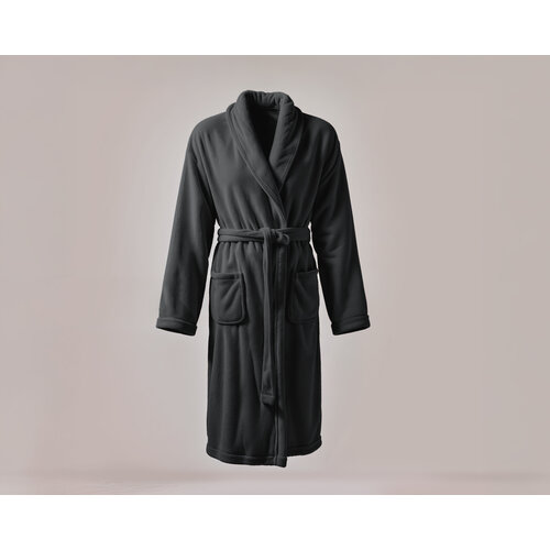 Dreamhouse Coral fleece Badjas Zwart