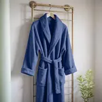 Dreamhouse Coral fleece Badjas Navy