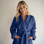 Dreamhouse Coral fleece Badjas Navy