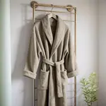 Dreamhouse Coral fleece Badjas Taupe