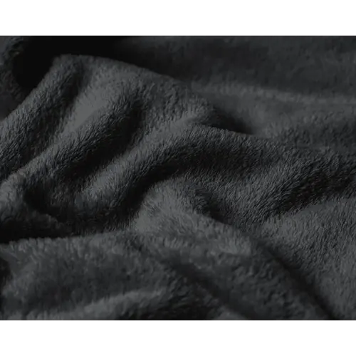 Dreamhouse Coral fleece Badjas Zwart
