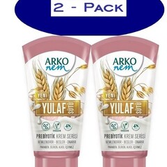 Arko 2-Pack -  Creme Yulaf 60ml (tube)