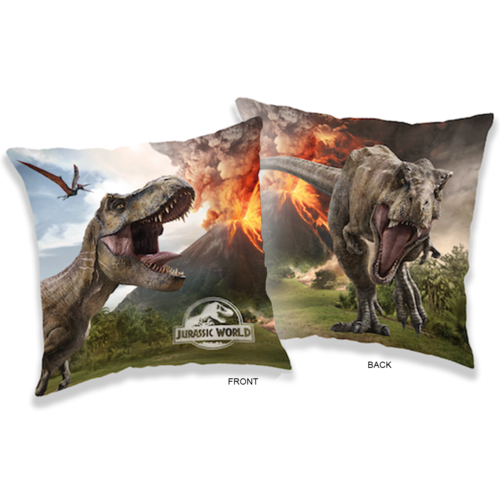 Jurassic World Kussen Vulkaan - 40 x 40 cm - Polyester