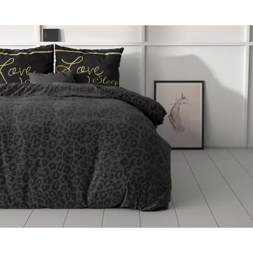 Sleeptime Dekbedovertrek Dark Sleep Zwart
