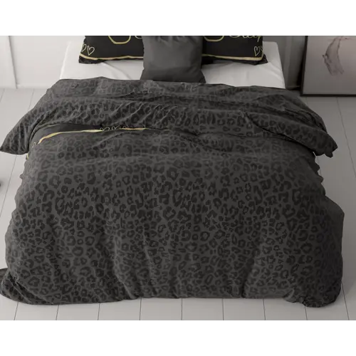Sleeptime Dekbedovertrek Dark Sleep Zwart