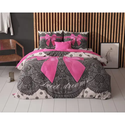 Sleeptime Dekbedovertrek Romance Roze 240 x 220