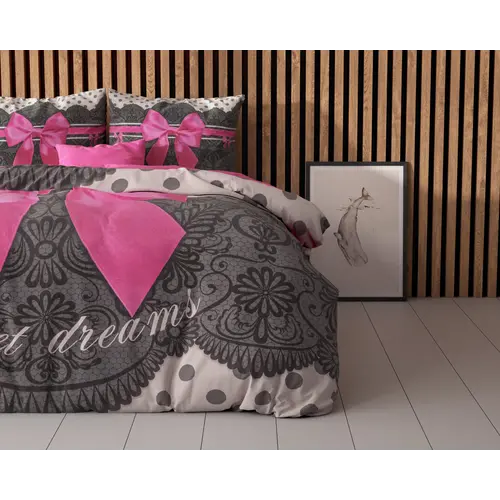 Sleeptime Dekbedovertrek Romance Roze 240 x 220