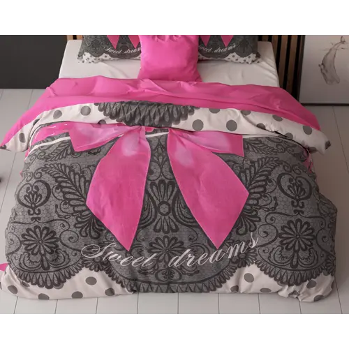 Sleeptime Dekbedovertrek Romance Roze 240 x 220
