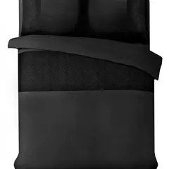 Sleeptime Dekbedovertrek Monte Negro Zwart