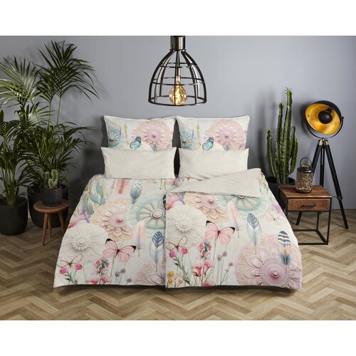 HIP Kussenhoesje Maysa 1-40x80 katoen-satijn no.33294 off-white