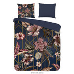 Pure Dekbedovertrek Jos nr.20124 d.blauw