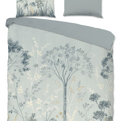 Good morning Dekbedovertrek Charles nr.20120 grijs - 100% katoen