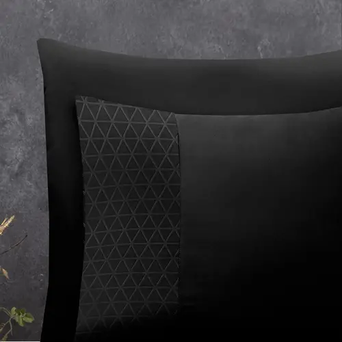 Sleeptime Dekbedovertrek Valencia Zwart