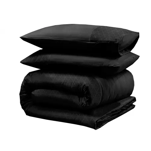 Sleeptime Dekbedovertrek Valencia Zwart