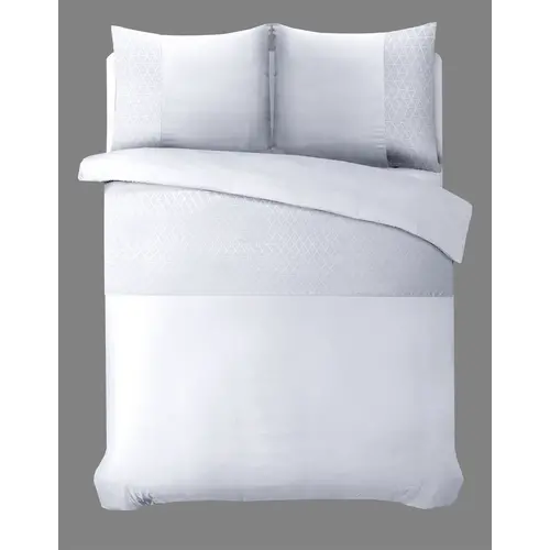Sleeptime Dekbedovertrek Valencia Wit