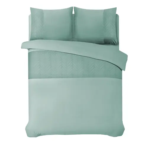 Sleeptime Dekbedovertrek Valencia Mint groen
