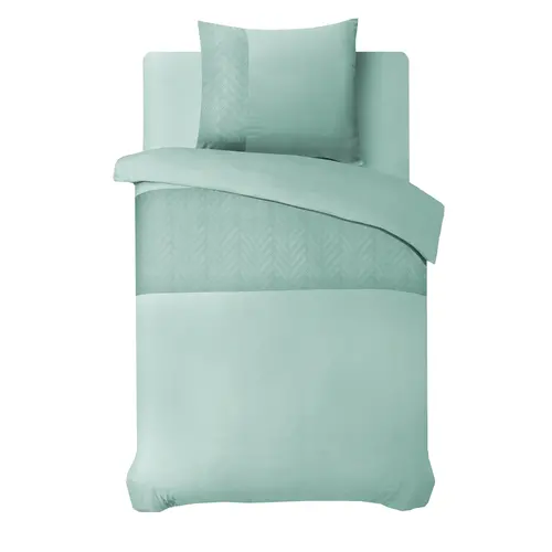 Sleeptime Dekbedovertrek Valencia Mint groen