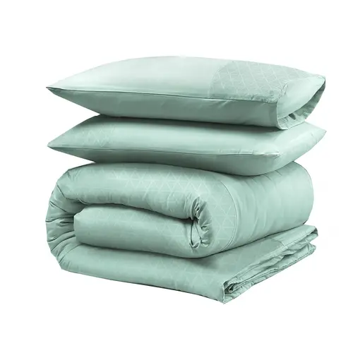 Sleeptime Dekbedovertrek Monte Negro Mint Groen