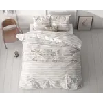 Sleeptime Dekbedovertrek Pinky Words Roze