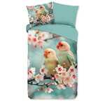 Good morning Dekbedovertrek Chibi nr.33331 aqua