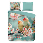 Good morning Dekbedovertrek Chibi nr.33331 aqua