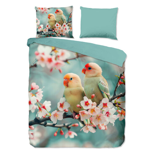 Good morning Dekbedovertrek Chibi nr.33331 aqua