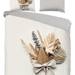 Good morning Dekbedovertrek Launo nr.33343 grijs