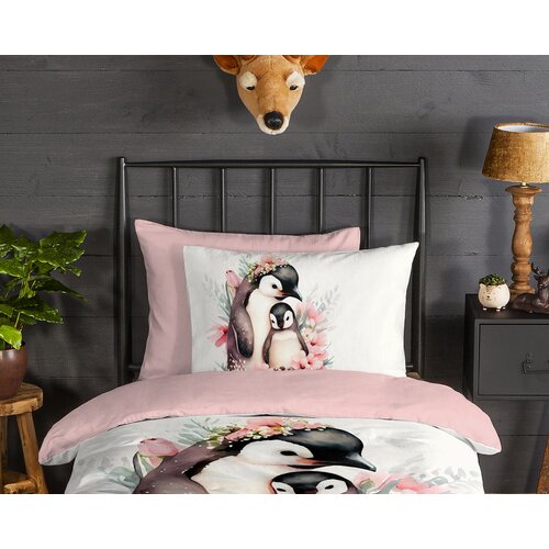 Good morning Dekbedovertrek Penny flanel kids nr.33213 pink