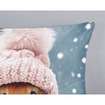 Good morning Dekbedovertrek Sofia flanel kids nr.33352 pink