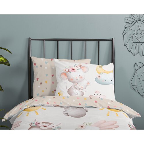 Good morning Dekbedovertrek Hugs kids nr.33291 zand