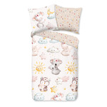 Good morning Dekbedovertrek Hugs kids nr.33291 zand